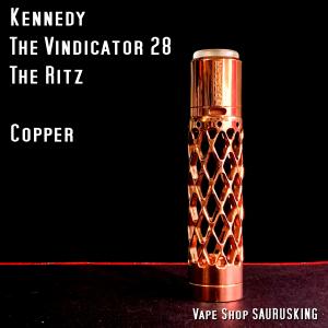 Kennedy The Vindicator 28 Setup The Ritz <Copper>*正規品*VAPE ケネディー ビンディケーター｜saurusking