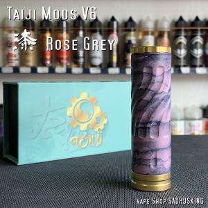 Taiji Mods V6 漆 [Rose Grey] タイジモッズ *正規品*VAPE メカニカルモッド｜saurusking