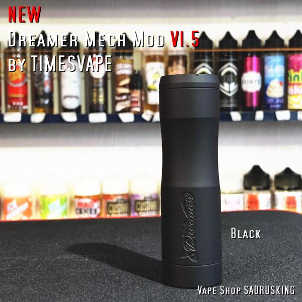 Dreamer Mech Mod V1.5 [Matte Black] by Timesvape /...