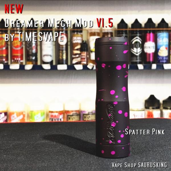 Dreamer Mech Mod V1.5 [Spatter Pink] by Timesvape ...