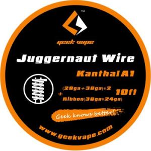 Geek Vape Wire Juggernaut Kanthal A1 10ft VAPE RBA...