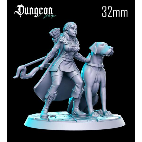 Dungeon Pin-ups  Explorer