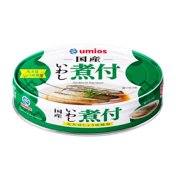 Umios(旧マルハニチロ) いわし煮付 缶詰 60缶 送料無料 1缶あたり180円 イワシ いわし...