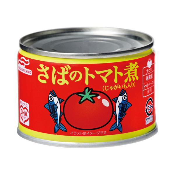 [1缶287円]マルハニチロ さばのトマト煮 缶詰 150g×24缶 送料無料 さば缶　サバ缶 さば...