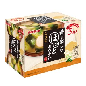 マルサンアイ ほっとおみそ汁 5食入×10箱  マルサン 味噌汁