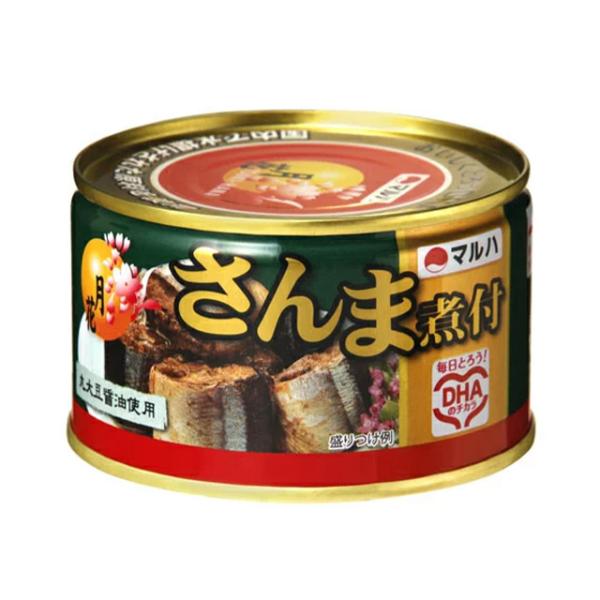 [1缶373円]マルハニチロ 月花さんま煮付 缶詰 200g×48缶 送料無料 サンマ 秋刀魚 さん...