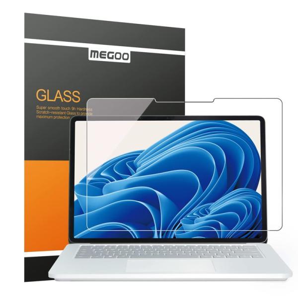 MEGOO Surface Laptop Studio 2 /1 強化ガラス保護フィルム,高透過率/...