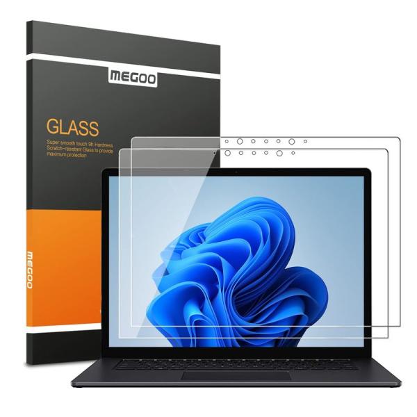 2枚入りMEGOO 保護フィルム 対応 Microsoft Surface Laptop 5/4（1...