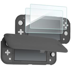 ProCase Switch Lite フリップケース ガラス２枚付き スリム クリアソフトTPU カバー 耐衝撃 保護カバー 対応機種：｜savoia