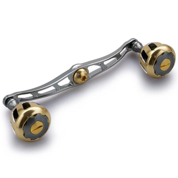 HEIGHTEN 130mm リール ハンドル 32mmノブ搭載 シマノ ダイワ アブガルシア 通用...