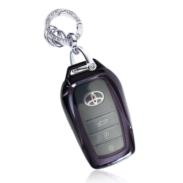 MKMC スマート キーケース TPU 素材 トヨタ 車 新型 プリウス アルファード ヴェルファイ...