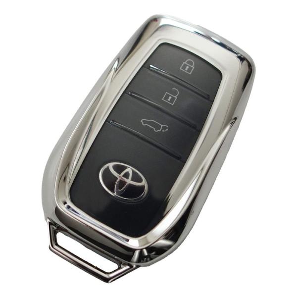 MKMC スマート キーケース TPU 素材 トヨタ 車 新型 プリウス アルファード ヴェルファイ...