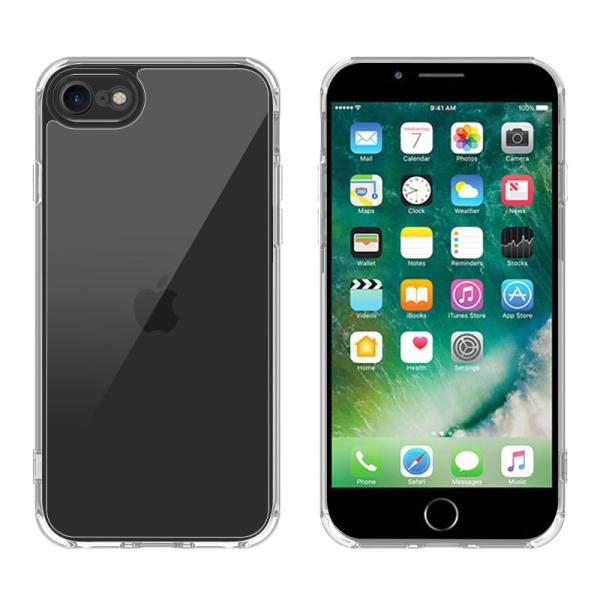 iPhone SE ケース 第2 / 第3世代 iphone 8 / 7 スマホカバー 耐衝撃 指紋...