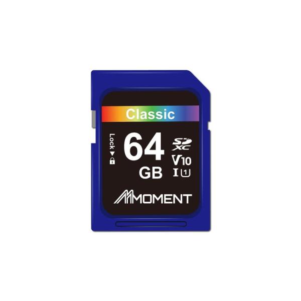 MMOMENT SDカード 64GB メモリーカード フルHD動画撮影/デジタルカメラ/一眼レフ /...