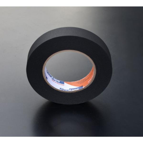 黒 パーマセル（シュアー）テープ 幅２５ｍｍ（１インチ）