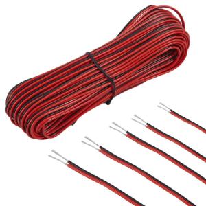 富士電線工業 VCTF 0.3sq×2芯 ビニルキャブタイヤコード (丸型ケーブル