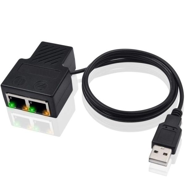 Poyiccot RJ45 LANケーブル延長コネクタ、LAN 延長 RJ45 中継コネクタ、（US...