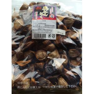 黒にんにく 青森県産 バラ 1キロ 無選別 送...の詳細画像2