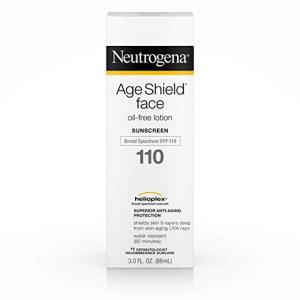 日焼け止めオイルフリースキンケアも同時にできるNeutrogena Age Shield Face Lotion with Broad Spectrum SPF 110　88ml