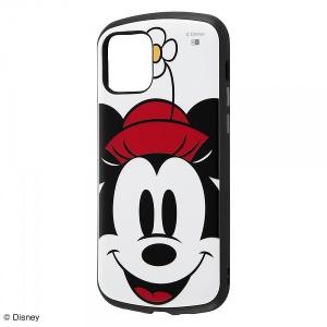 iPhone 12 / 12 Pro ディズニー/耐衝撃ケース MiA/ミニーマウス/フェイスアップ