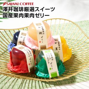 コーヒーギフト 国産果肉ジュレ 5個セット ※冷凍便不可 オシャレ 【RD】 【TS】
