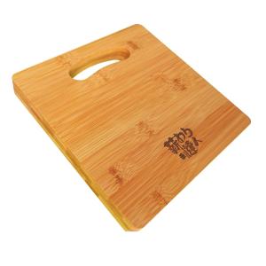 薪割り台　正方形  竹製 ササクレ・トゲがない 凹みにくい