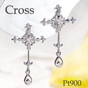 ダイヤモンドピアス ダイヤモンド ピアス フラワー 花 18k 18金 PT Pt