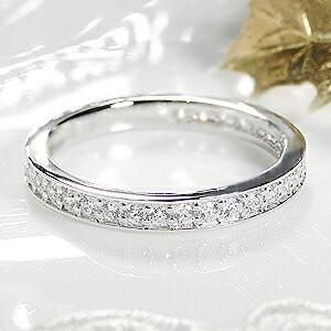 pt900 ダイヤモンド フルエタニティリング 0.5ct ジュエリー アクセサリー レディース 指...