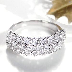 PT900刻印 プラチナパヴェ リング 10号 イミテーションリング 形見分け品 PT900刻印 プラチナパヴェ リング 10号 イミテーションリング 形見分け