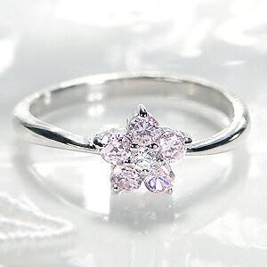 ダイヤモンド ドット リング 水玉 ダイア ダイヤリング 爪なし