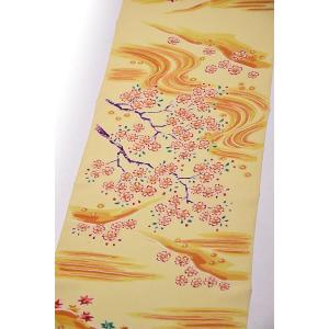 超逸品 『皆川月華』作 小紋 流水春秋 着尺 ...の詳細画像1