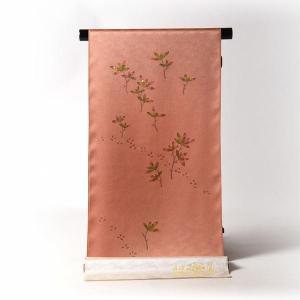 付下げ 反物販売 辻が花 京刺繍 ぼかし染め 空色 裄68．5cmまで 