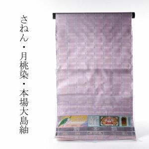 最高峰本場大島紬 極上細微絣 十八算12マルキ/十二マルキ 純泥染 紬