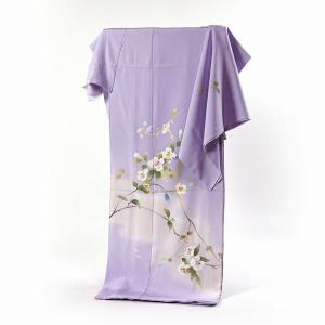 着物 本加賀友禅 伝統工芸品 色留袖 横山秀一 作 おはな松原 あすかや