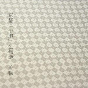 色無地 お仕立て付き 丹後ちりめん 本草木染（共八掛け・八掛け付き