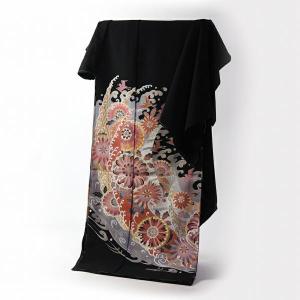 黒留袖 お仕立て上がり 新品未使用品 五つ紋入り（違い鷹の羽）蘇州