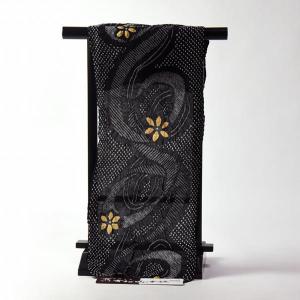 男物 有松鳴海絞り 絞り浴衣 三浦絞り 濃い紺色 反物販売 お仕立て承り