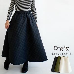 送料無料】 D*g*y リネンオックス タック スカート 春 夏 秋 冬