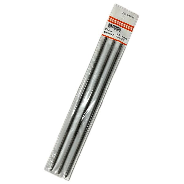 むとひろ 丸ヤスリ 4.0mm 3本セット【25AP・25F・91VX・91PXなど】 ソーチェーン...