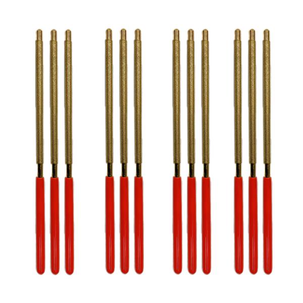 むとひろ ダイヤモンドヤスリ 5.8mm 12本セット 根切りチェーンソー レスキューチェーン 目立...