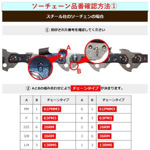 【箱なし】スチール チェーンソー 替刃 63P...の詳細画像5