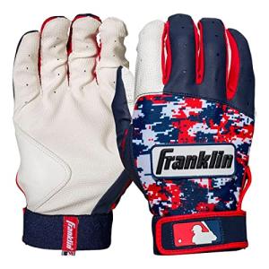 FRANKLIN ADULT DIGITEK SERIES BATTING GLOVES 21062F (USA MENS (XL)) ホワイト [並行輸入品]｜sawsell-yh