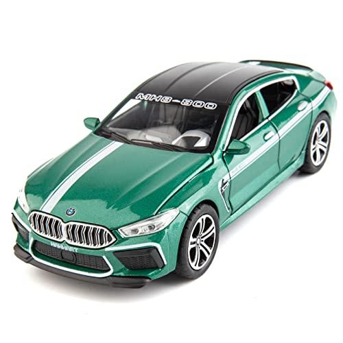 BDTCTK 1:32 BMW M8モデルカー玩具、亜鉛合金プルバックおもちゃの車 サウンドとライト...