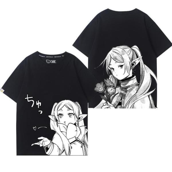 葬送のフリーレン Tシャツ 半袖 ヒンメル フリーレン フェルン シュタルク インナーシャツ 夏服 ...