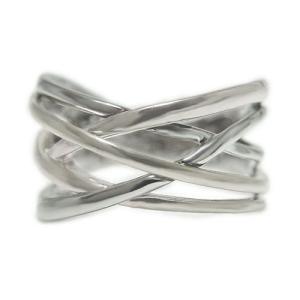 プラチナ リング 指輪 プラチナリング Pt900 3連リング調 3本ウエーブ