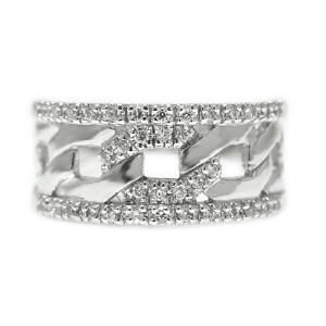 K18 透かし アンティークデザイン ダイアモンド リング 18金 18k