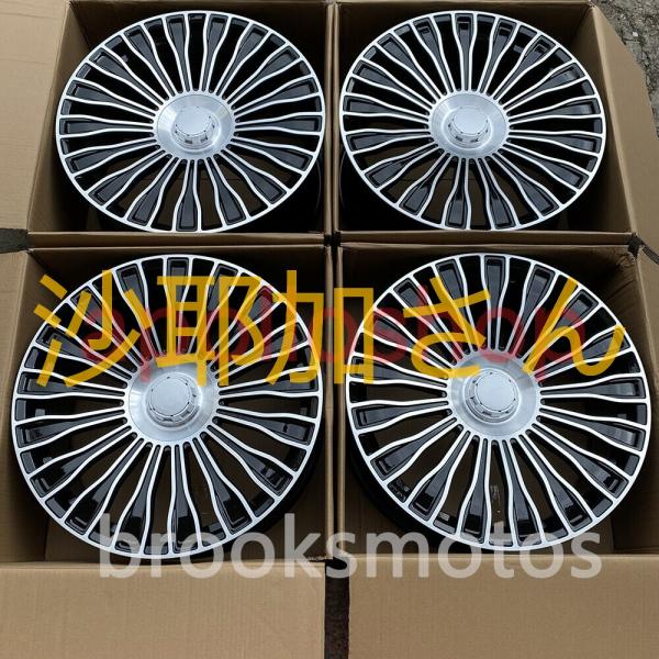 21インチ 5 スポーク ホイールセット 2005-2014 アウディ Q7 21X9.5 オフセッ...