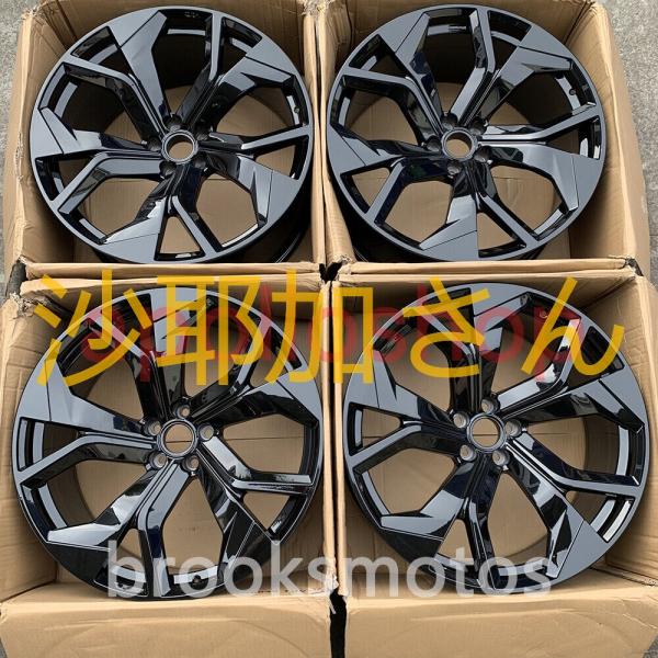 22インチ　 新品グロスブラックホイール 2023+ 　トヨタ Sequoia 22x8.5 ET5...