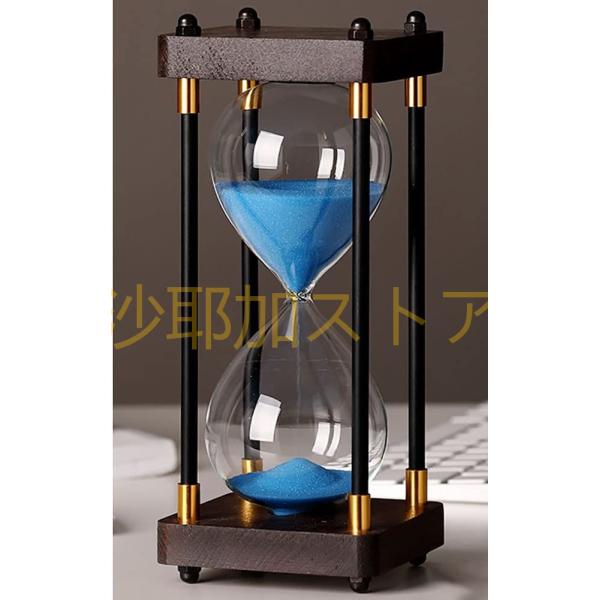 ヴィンテージ1時間ガラス砂時計砂時計砂タイマー60分砂時計タイマー、装飾用装飾クリスマス新年誕生日テ...