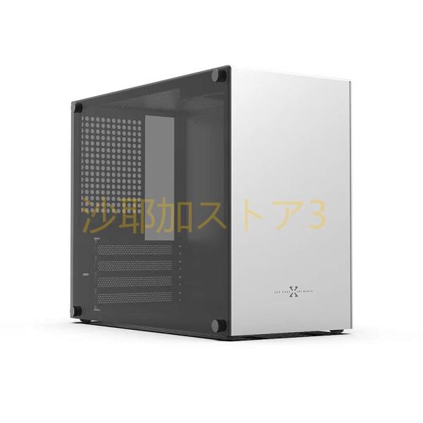 アルミニウム合金コンピュータケースZZAW C2、サポートMATXマザーボードATXSFX電源デスク...